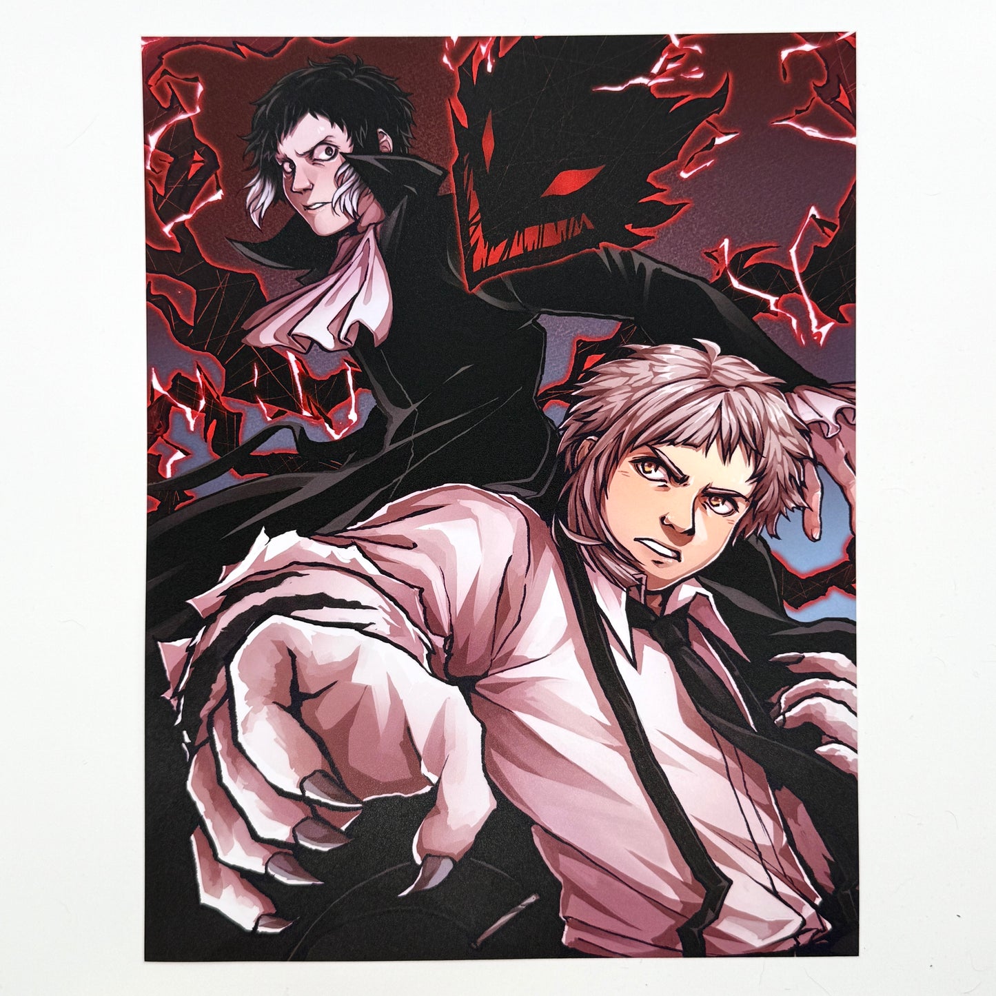 Bungo Stray Dogs Akutagawa VS Atsushi Print