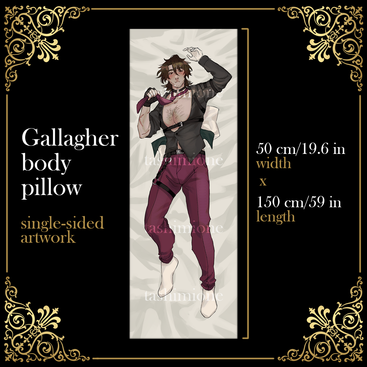 Honkai Star Rail Gallagher Body Pillow Dakimakura Case