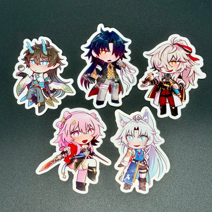 Honkai Star Rail Vinyl Stickers (noodlenavi)