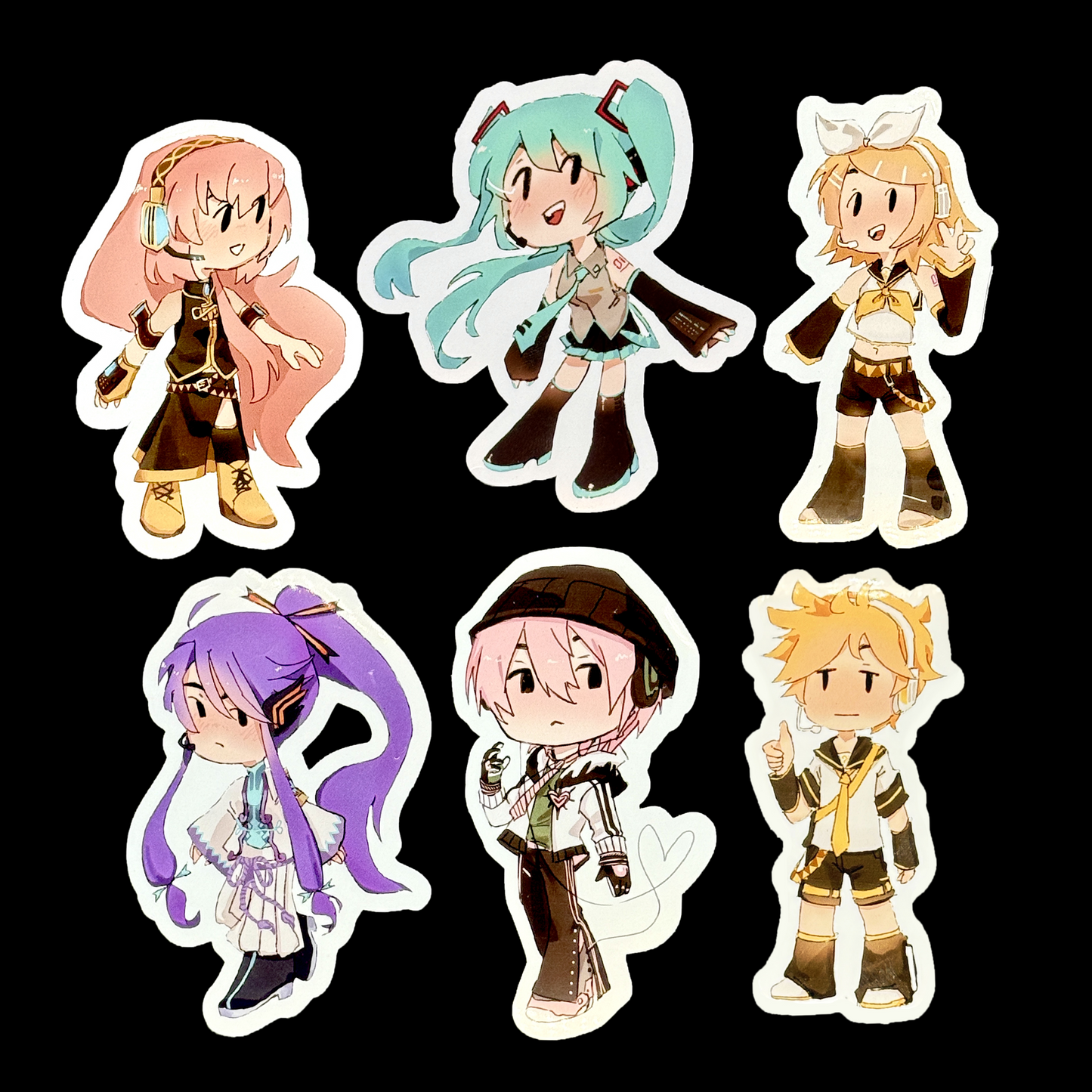 Vocaloid Vinyl Stickers (tashimione)