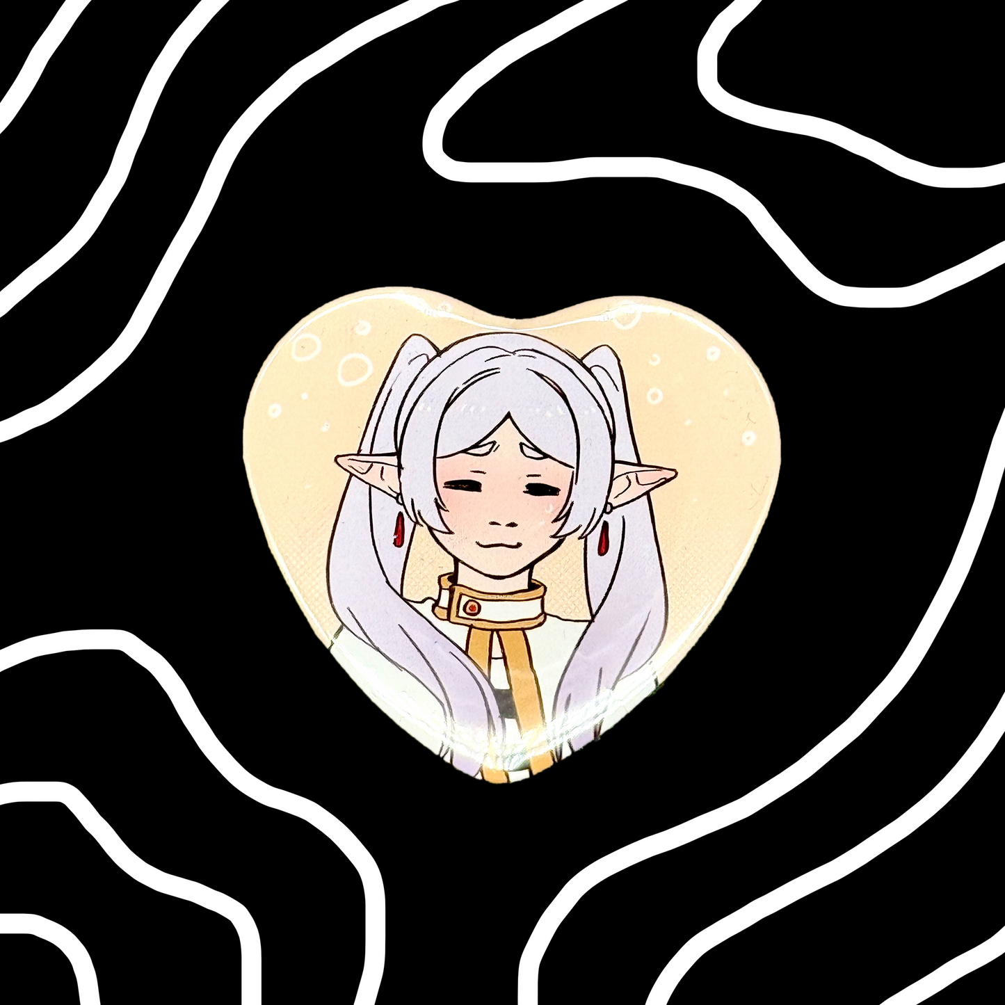 Frieren Heart Button
