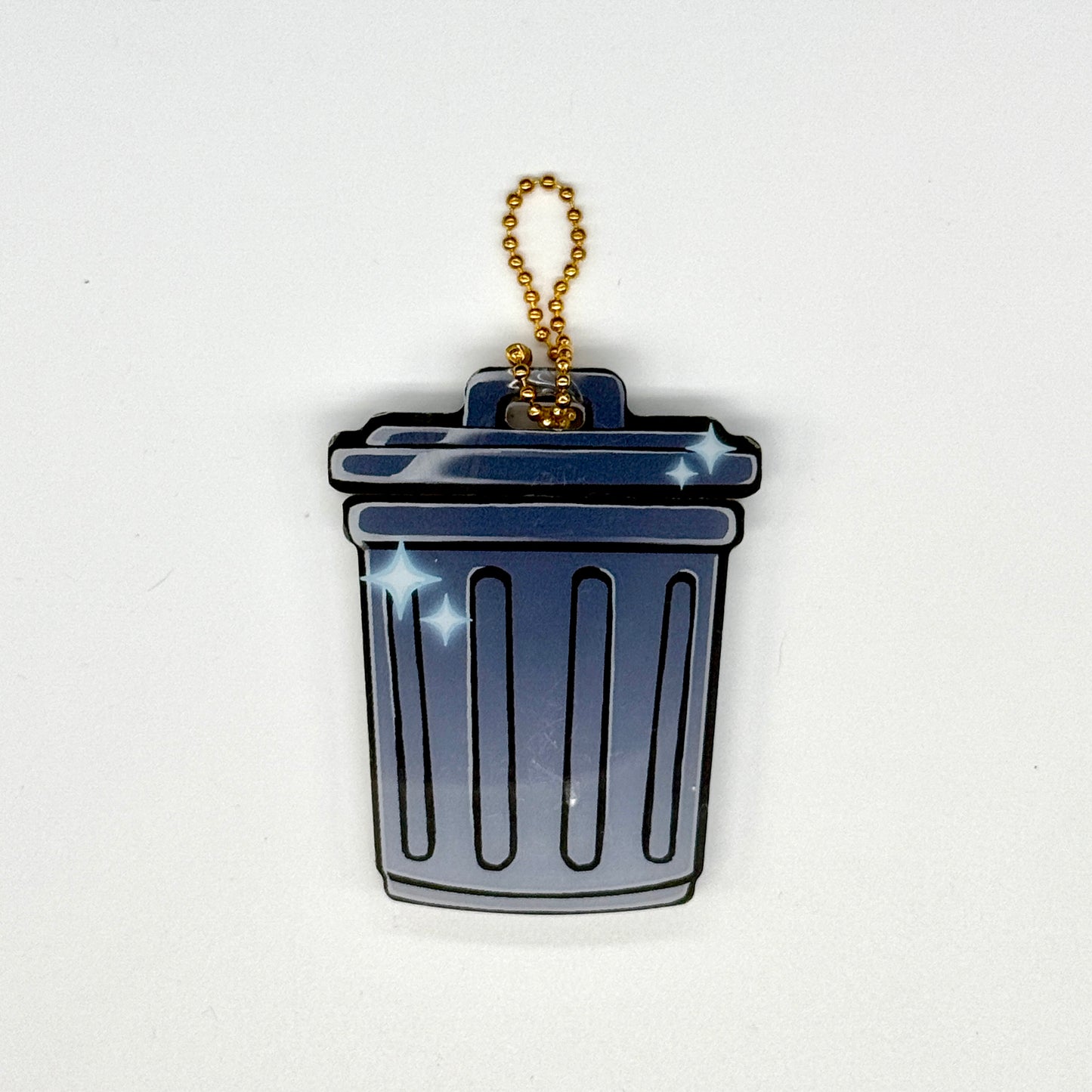 Honkai Star Rail Trailblazer Stelle Trash Can Openable Charm