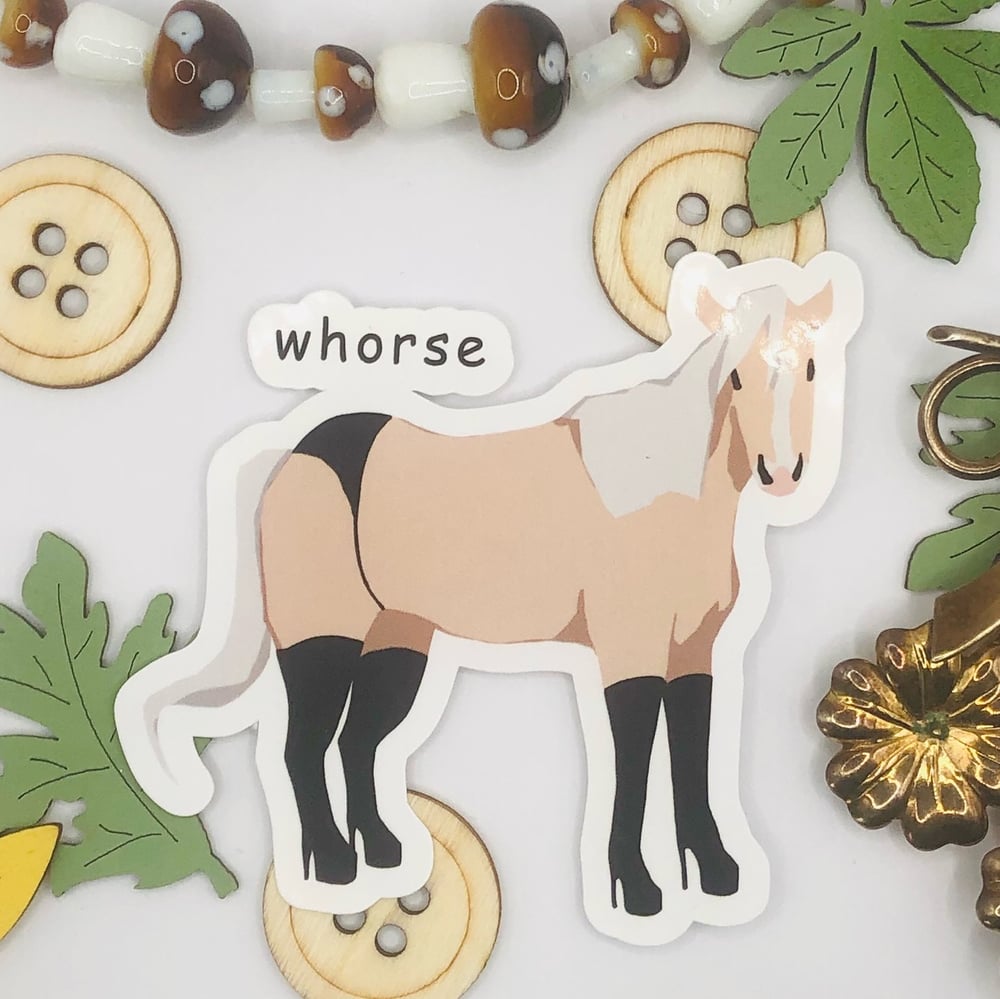 Whorse Sticker