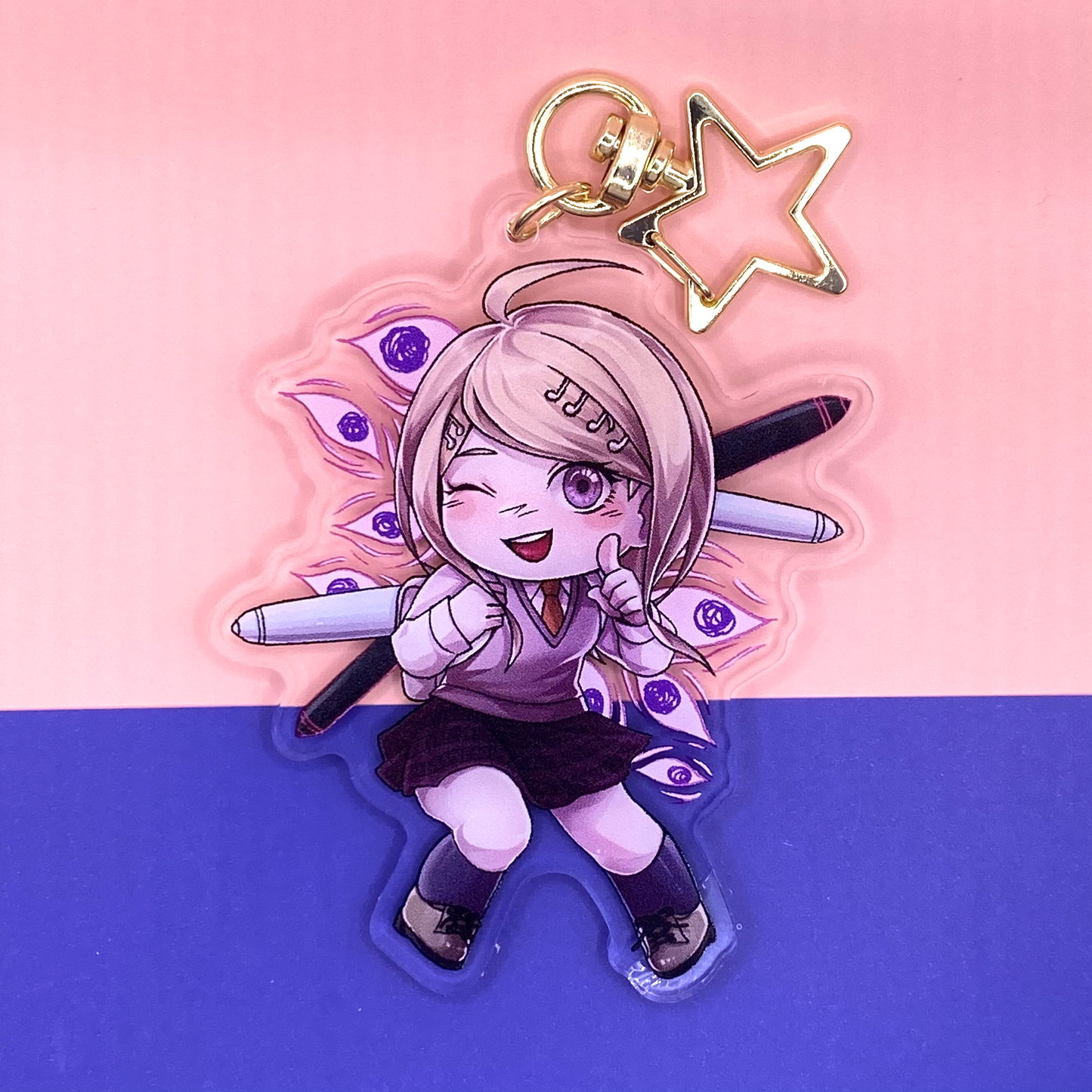 Shuichi and Kaede Charms