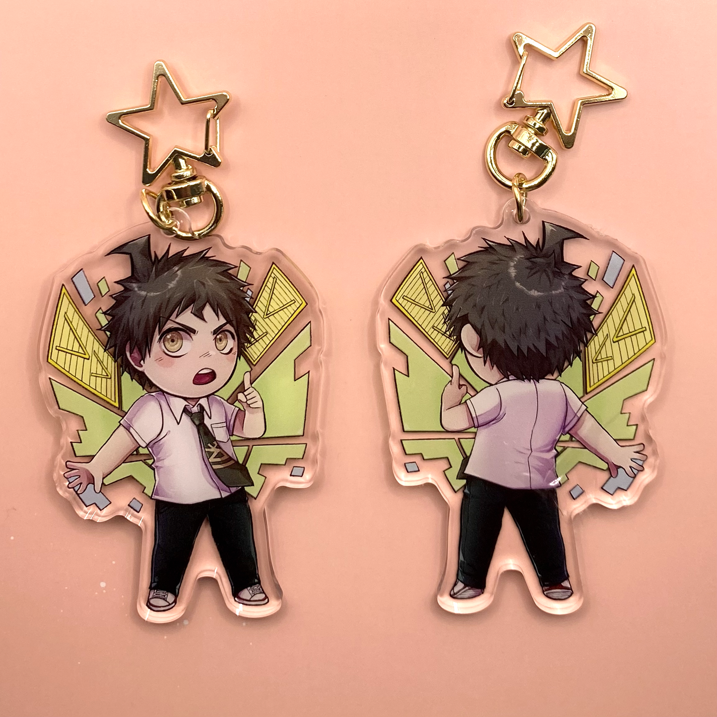 Danganronpa Hope's Peak Protagonists Charms