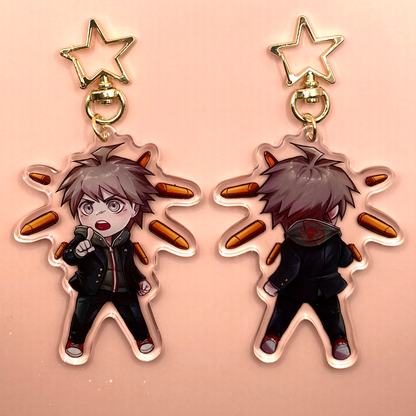 Danganronpa Hope's Peak Protagonists Charms