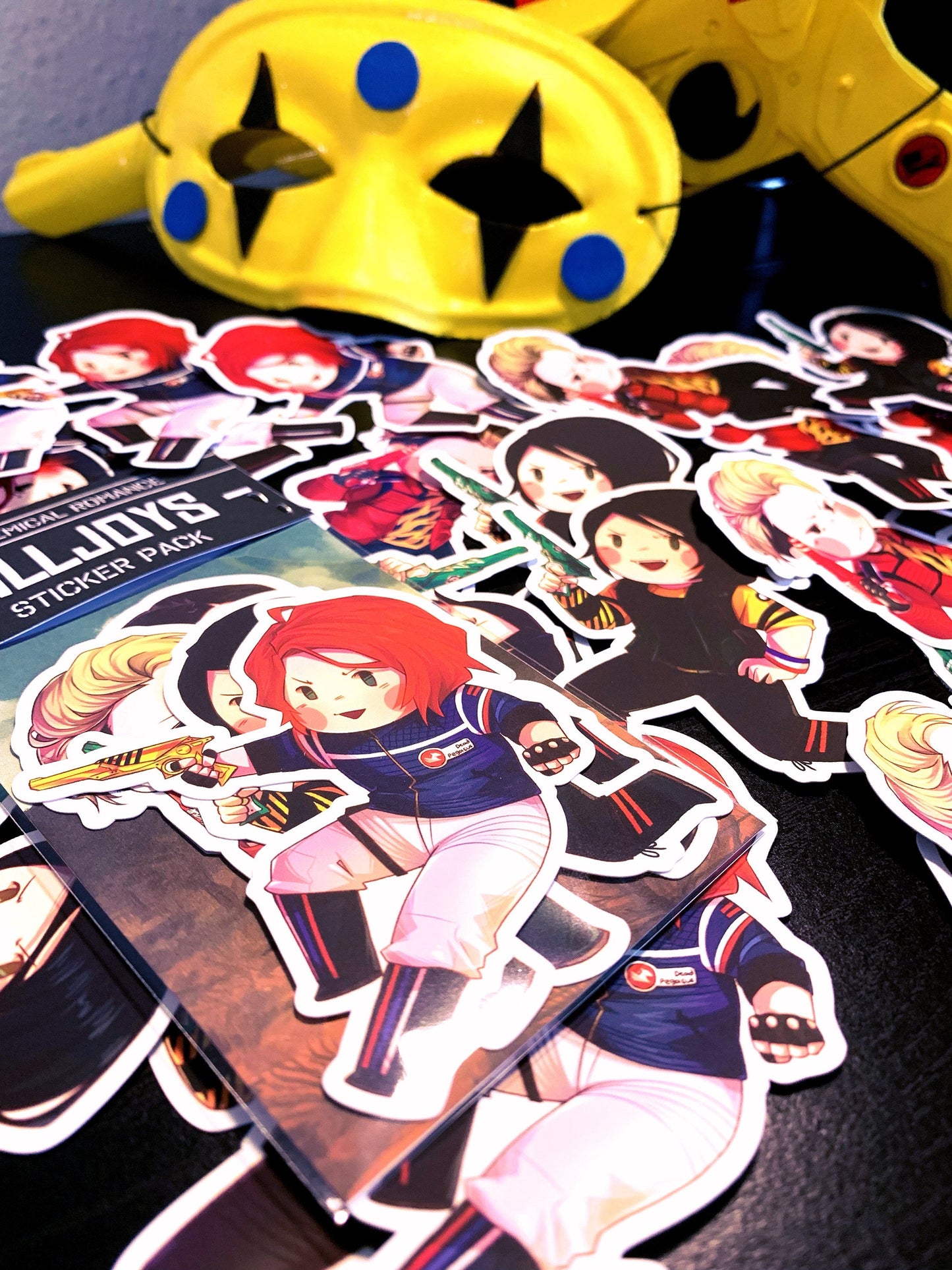My Chemical Romance Fabulous Killjoys Sticker Pack