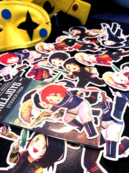 My Chemical Romance Fabulous Killjoys Sticker Pack