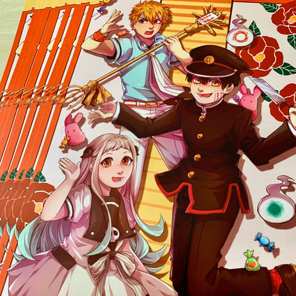 Toilet-Bound Hanako-Kun 11”x17” Print