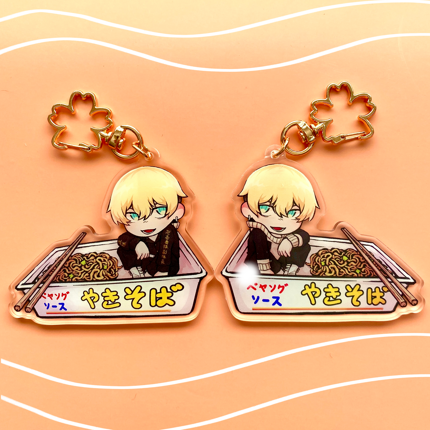 Tokyo Revengers Baji and Chifuyu Charms